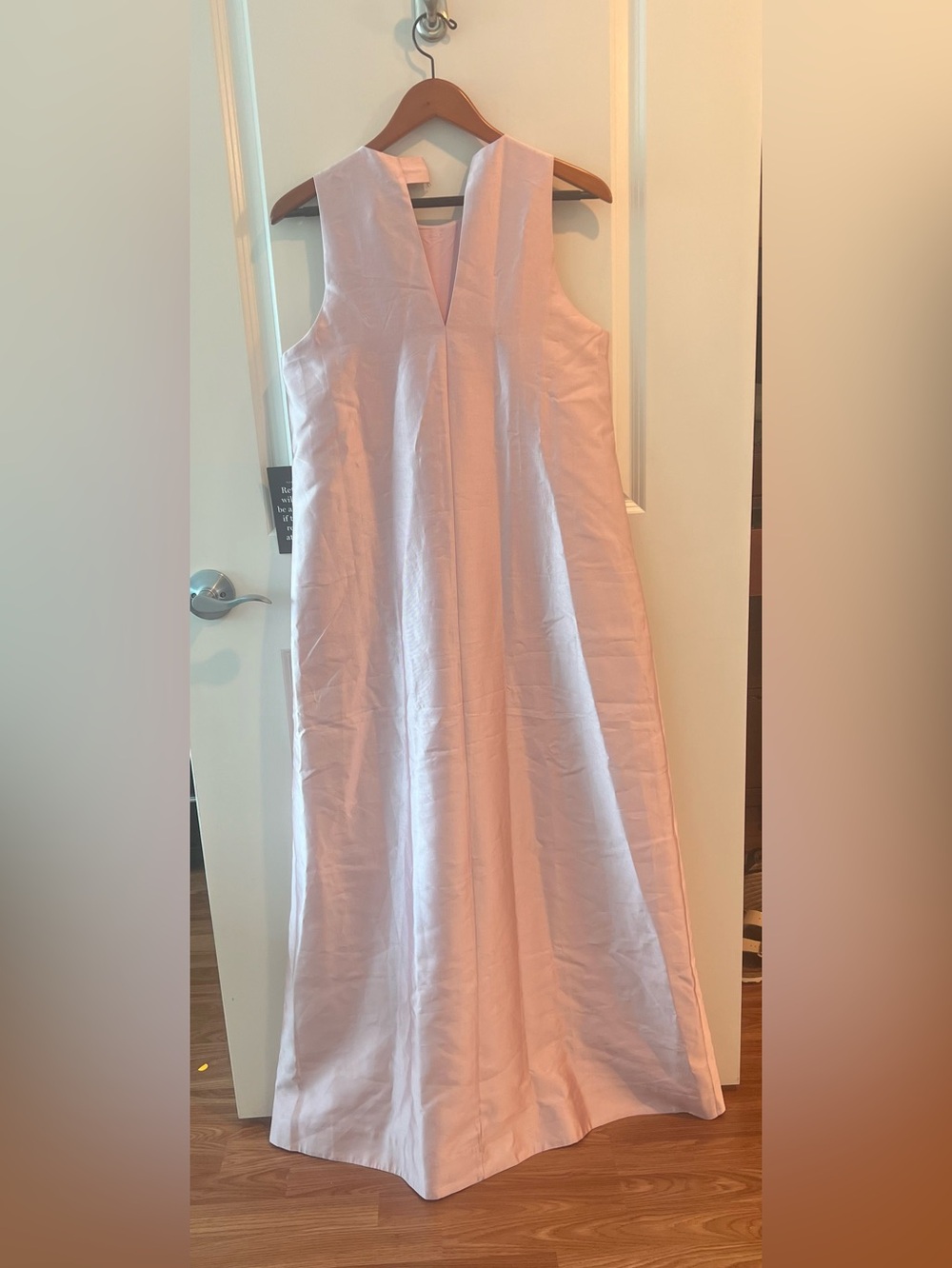TUCKERNUCK Light Pink Dupioni Portia Gown - Picture 6 of 16
